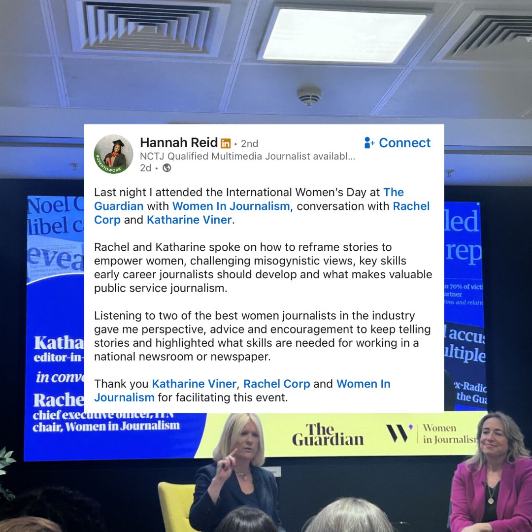 Women in Journalism tweet media