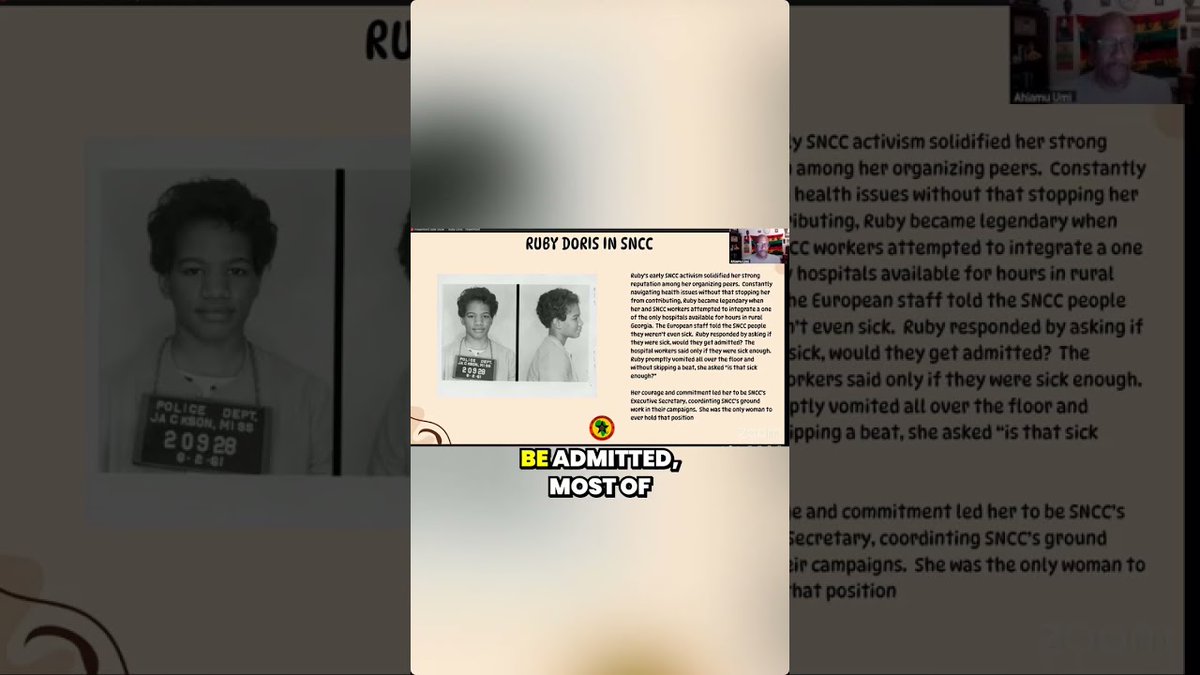 aaprpsouthwest's tweet image. 💥 Ruby Doris: the QUEEN of courage! Would you have done what she did? 🤢👇 #Activism #SNCC dlvr.it/TRW5Ds