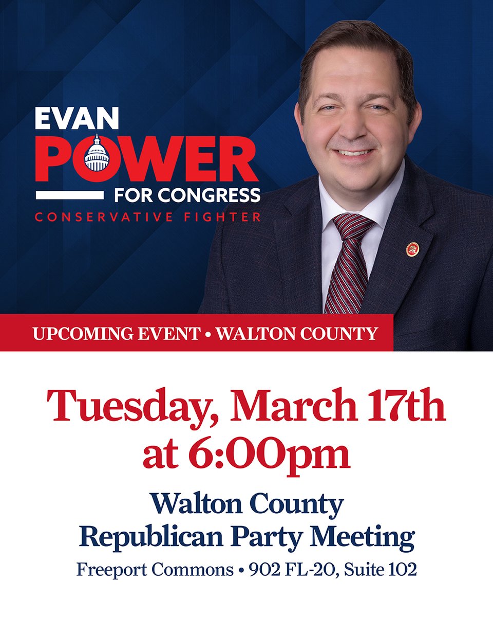 Evan Power for Congress (FL-2) tweet media