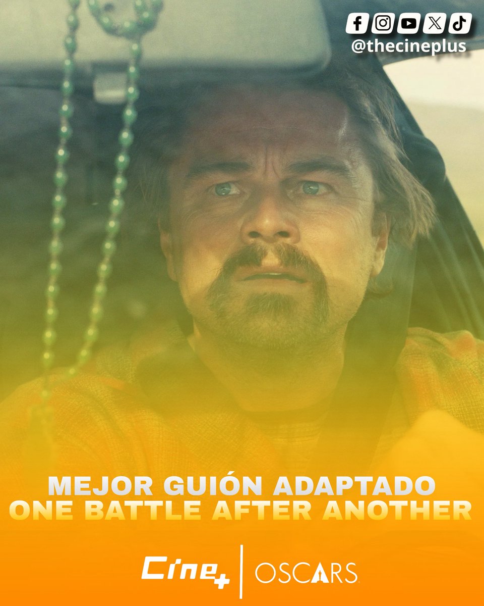 ¡OTRO MÁS!

'ONE BATTLE AFTER ANOTHER' gana MEJOR GUIÓN ADAPTADO en los Oscars 2026.