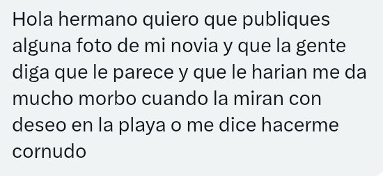 MENSAJES CUCKOLD (aportes solo por telegram) tweet media