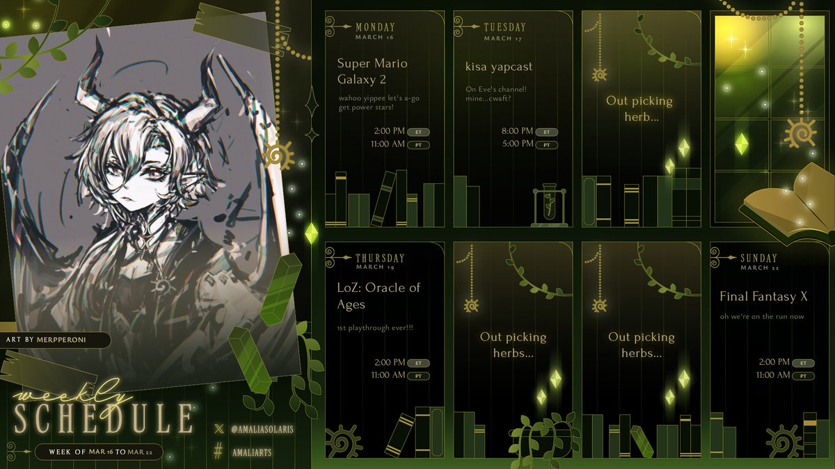 Amalia Solaris 🐲🌿【kisaキサ】 tweet media