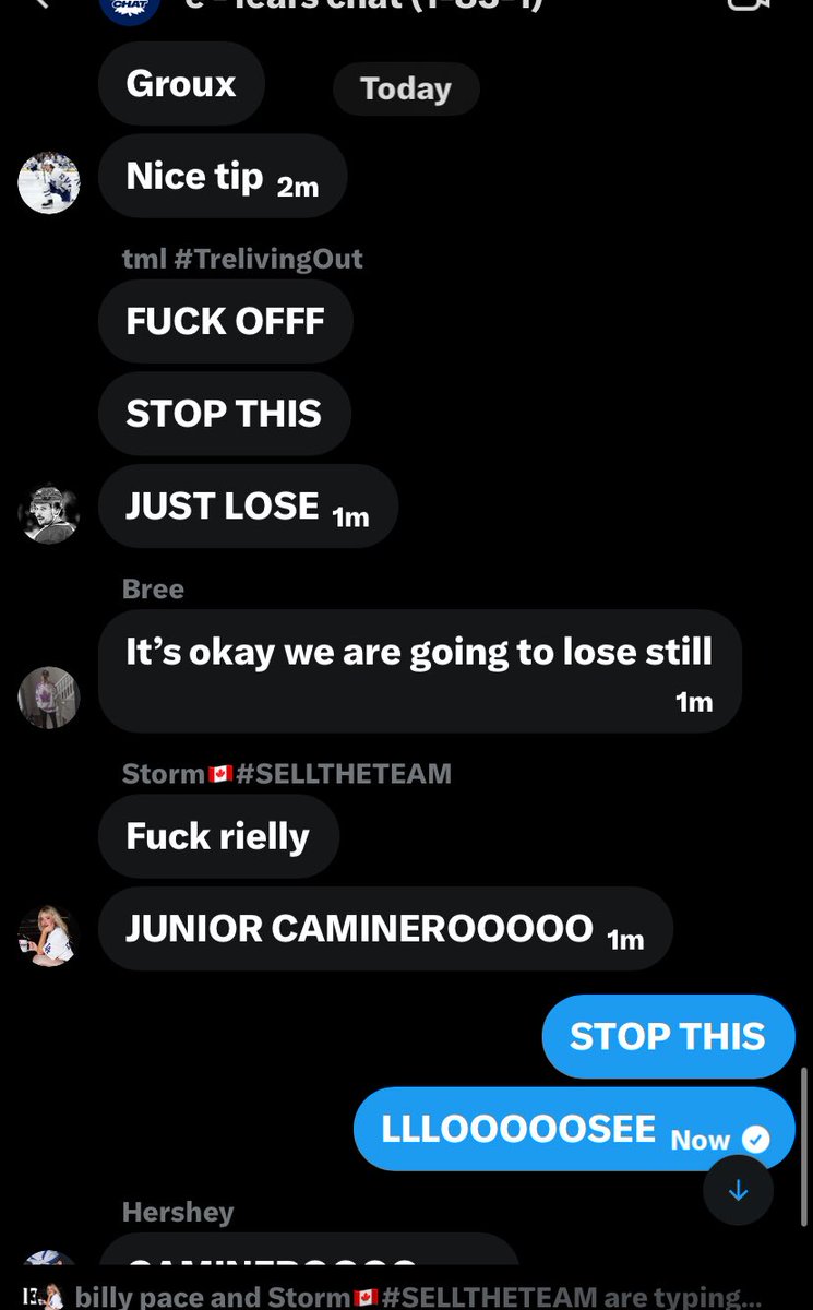 2-0 maple leafs btw 😭😭😭😭