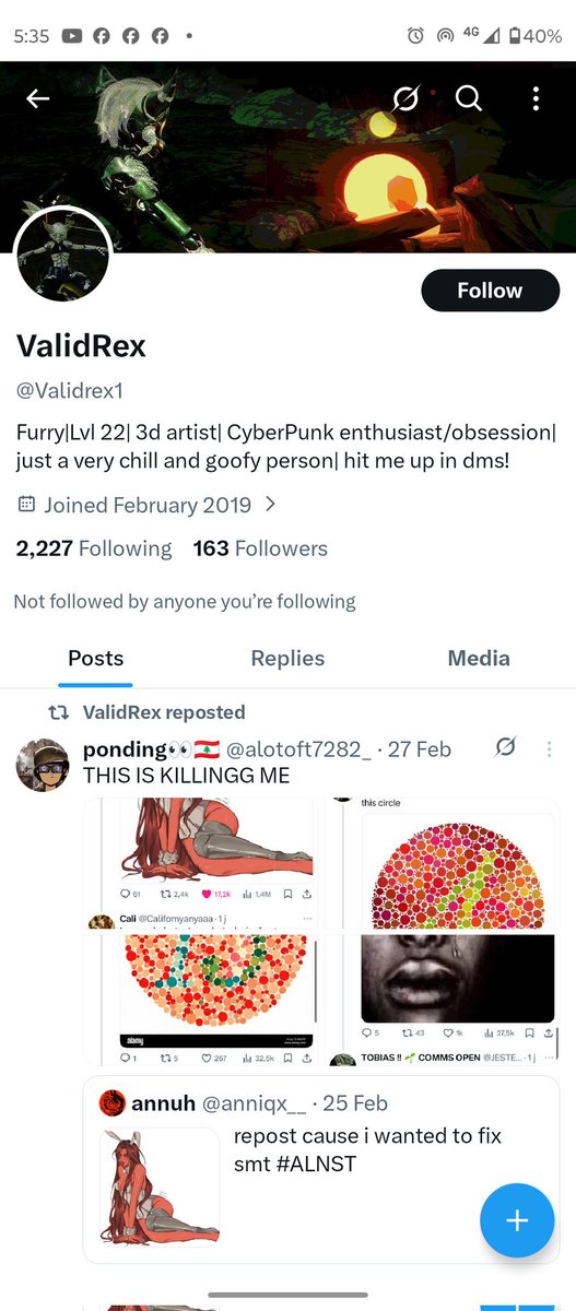 GFXLUNA10's tweet photo. Scammer Alert 😡 😡 
He scammed me 450$ I have done art for him then he again changes the details and also done that after taking final idea he blocked me 
Just report this scammer 
@Validrex1 
#artist #furry https://t.co/WUhpiwJJ2A