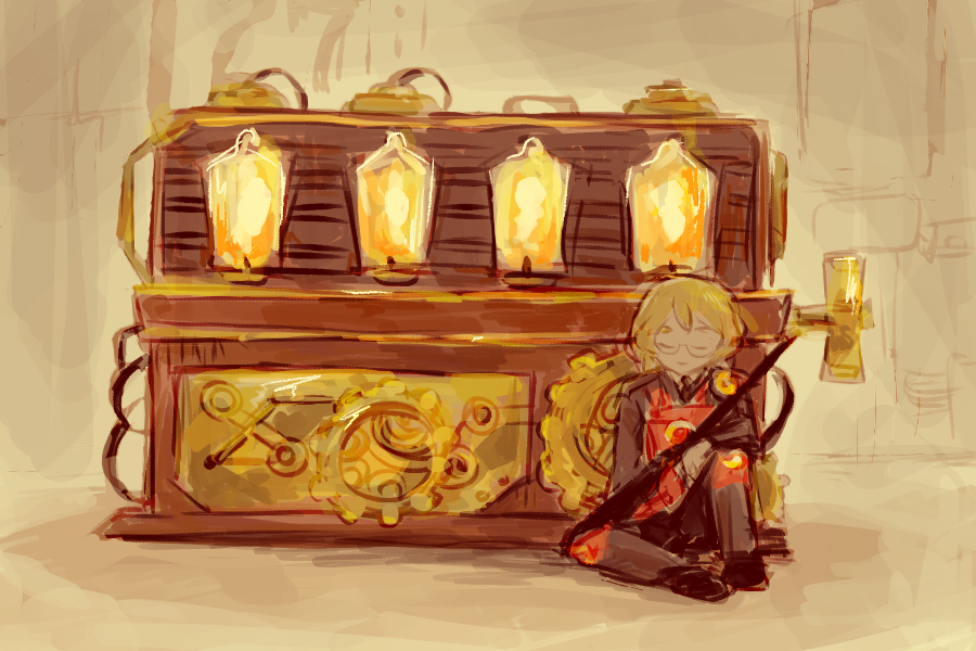 #最近フォローした人は知らない過去絵を晒す