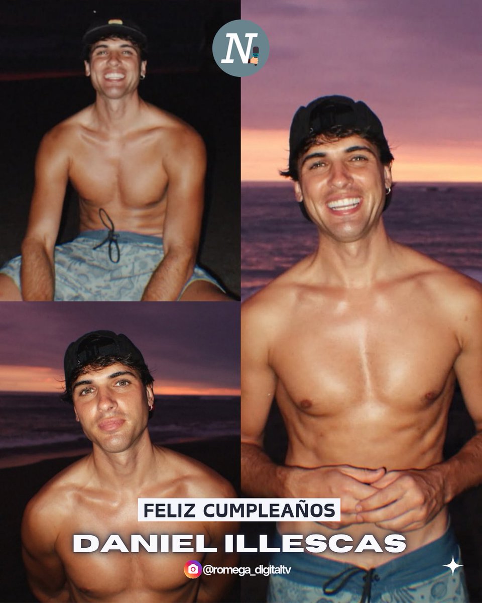 Romega_TV's tweet photo. ¡Feliz cumpleaños, Daniel illescas! 🥳
#DanielIllescas celebra su cumpleaños 33, es modelo español, quién ha firmado con múltiples agencias a lo largo de su carrera incluyendo Sight Management Studio y #TrendModels. Participó en la octava edición de #MasterChefCelebrity en 2023.
¡Muchas Felicidades! 🎉 #lifestyle #gaming #localevent #music