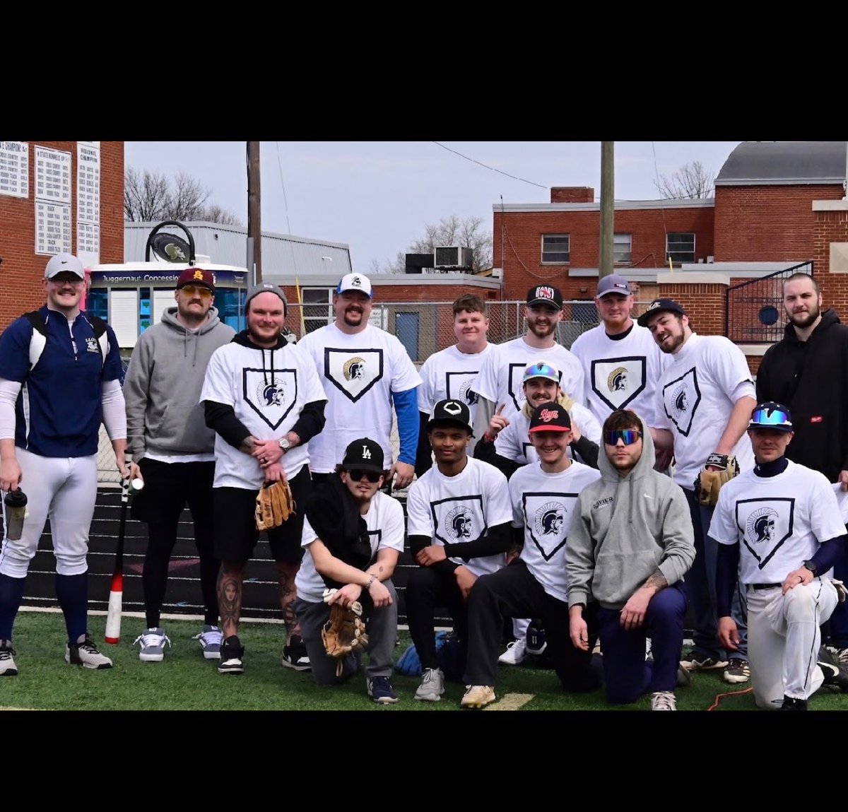 LMHSAthletics's tweet photo. Excited to get our baseball alumni back together for a game and celebrate the history of the program. It was a great opportunity to reconnect, share memories, and enjoy a day at the field with players from different generations. Thanks to who came out and made the day special ⚾️ https://t.co/zd4soy48xv