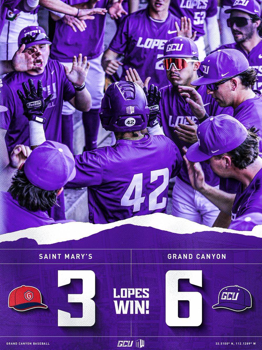 Grand Canyon Baseball tweet media