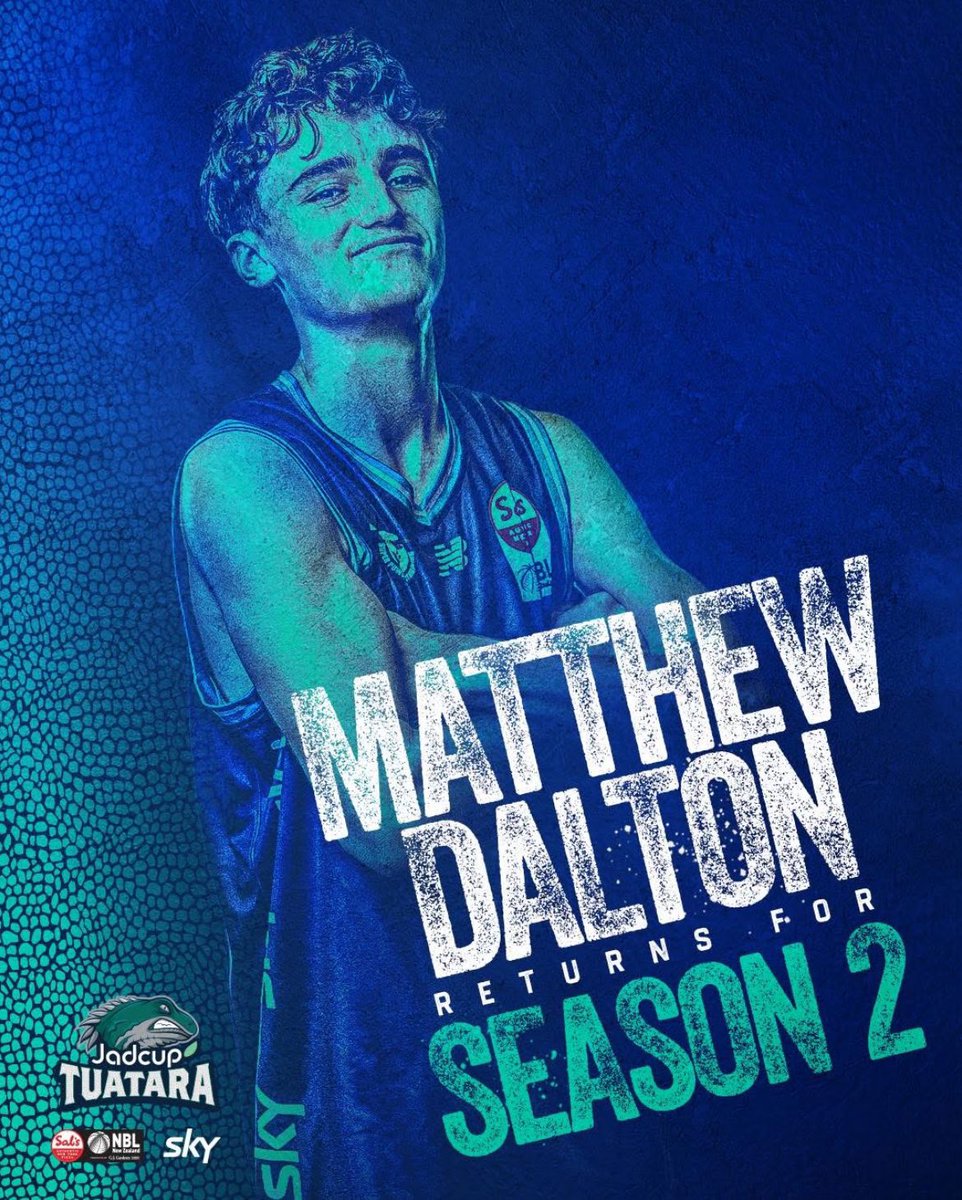 mattiedalton126's tweet photo. Extremely grateful and excited to resign with the Auckland Tuatara for my second season in the nznbl ( Men’s professional league here in nz featuring ex nba/ high major d1 players). 

@StevieCozens @TuataraBball https://t.co/BsYQZMZPrU