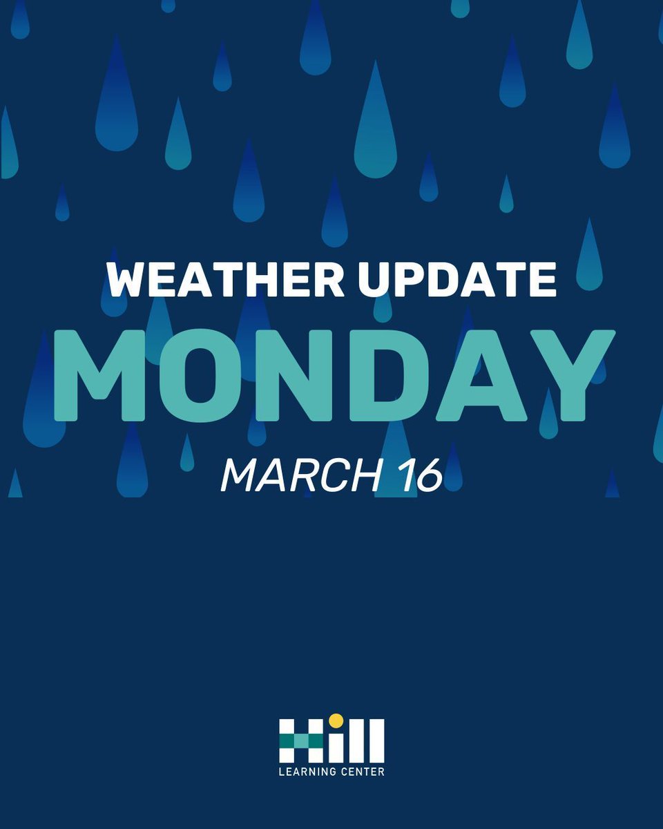 Hill Learning Center tweet media