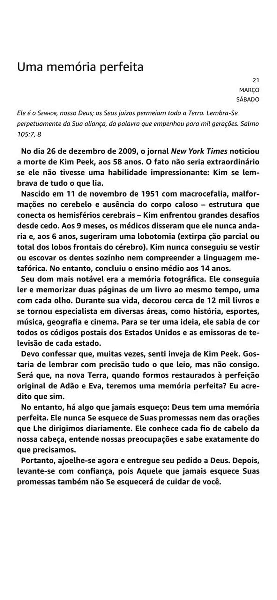 Devocional 21 de Março