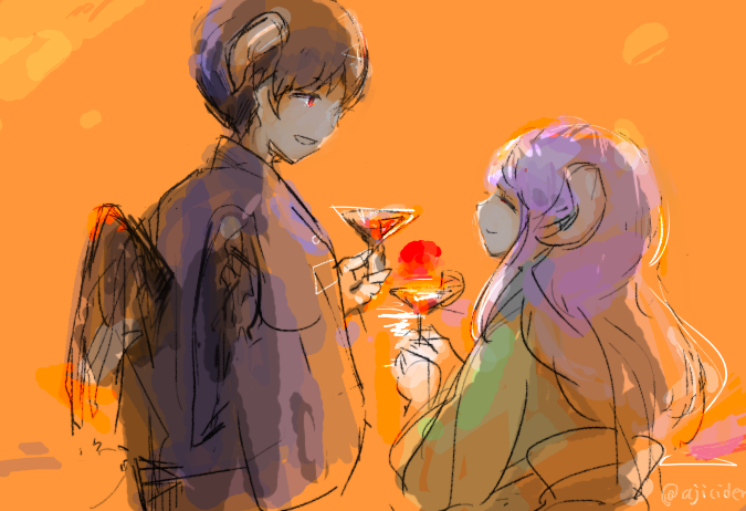 #最近フォローした人は知らない過去絵を晒す