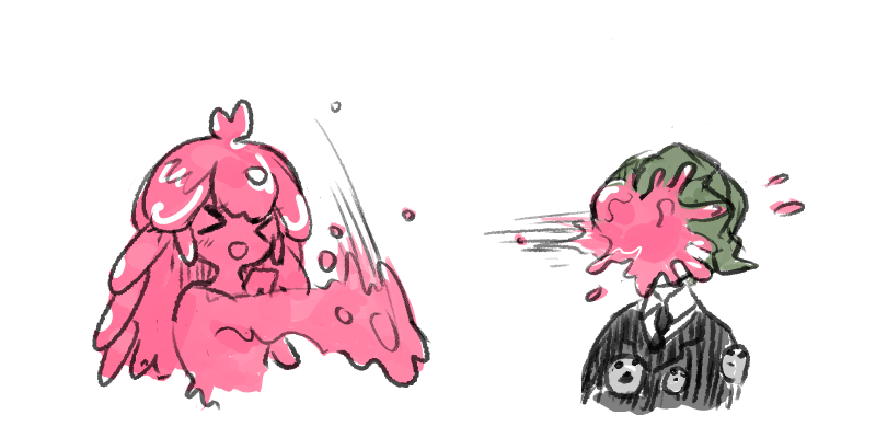 ロボトミ絵、最初の頃はアブノマばっかり描いてたなあ