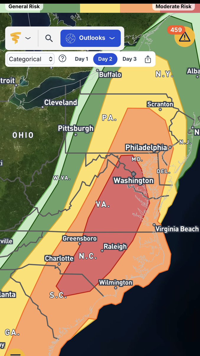 WXPassport's tweet photo. 🚆Amtrak Northeast Rail Corridor: Plan for Delays
The Northeast Corridor connects Washington, Philadelphia, New York, and Boston — runs directly through the storm's path. High winds and can trigger speed restrictions and service suspensions. 

✅ https://t.co/HnTX7uEY5z https://t.co/Gj5J465LN8