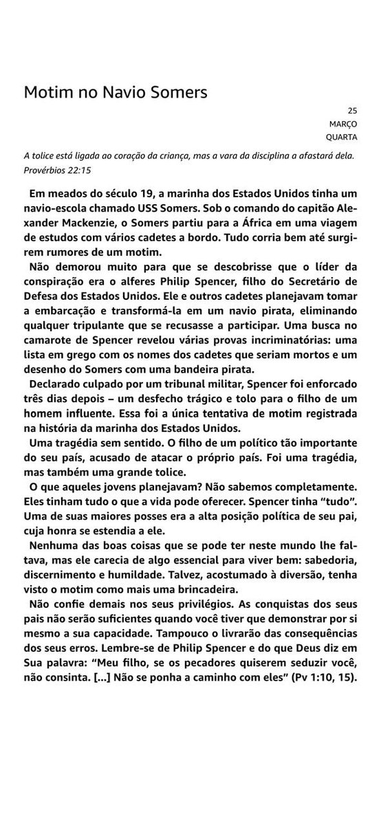 Devocional 25 de Março