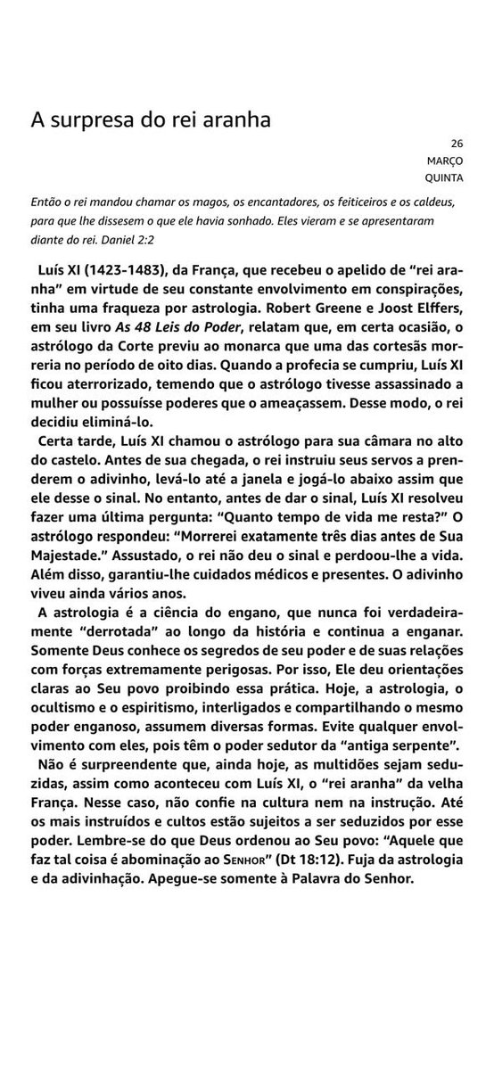 Devocional 26 de Março