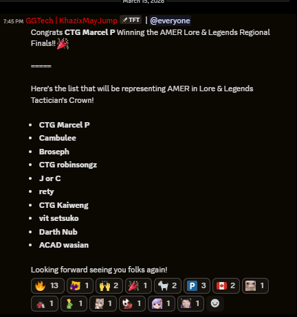 KhazixMayJump's tweet photo. That's another regional set in the books~ 
See ya'll at worlds~ https://t.co/mFVmCaiupq