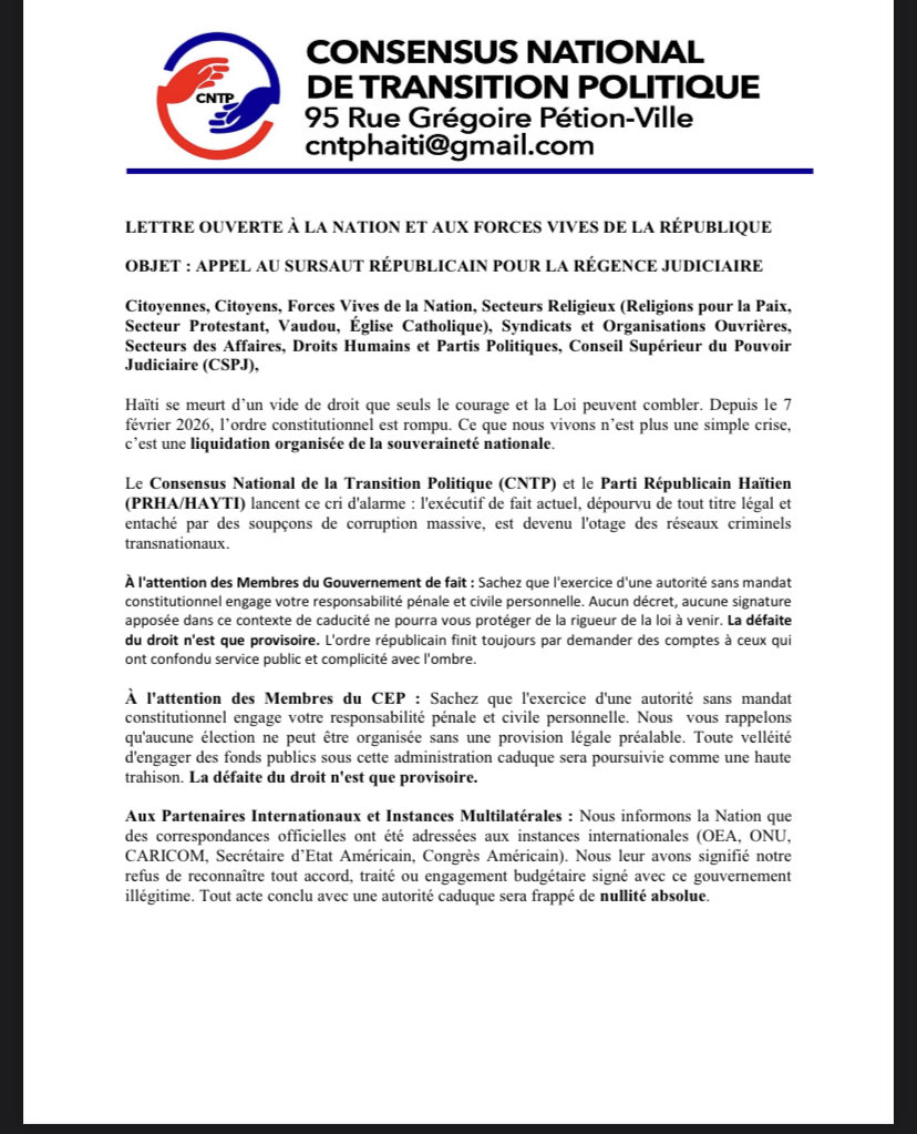 republicainHT's tweet photo. Rejoignons-nous nous pour redonner l’espoir au peuple haïtien et à notre jeunesse! https://t.co/4y5r7mxSlc