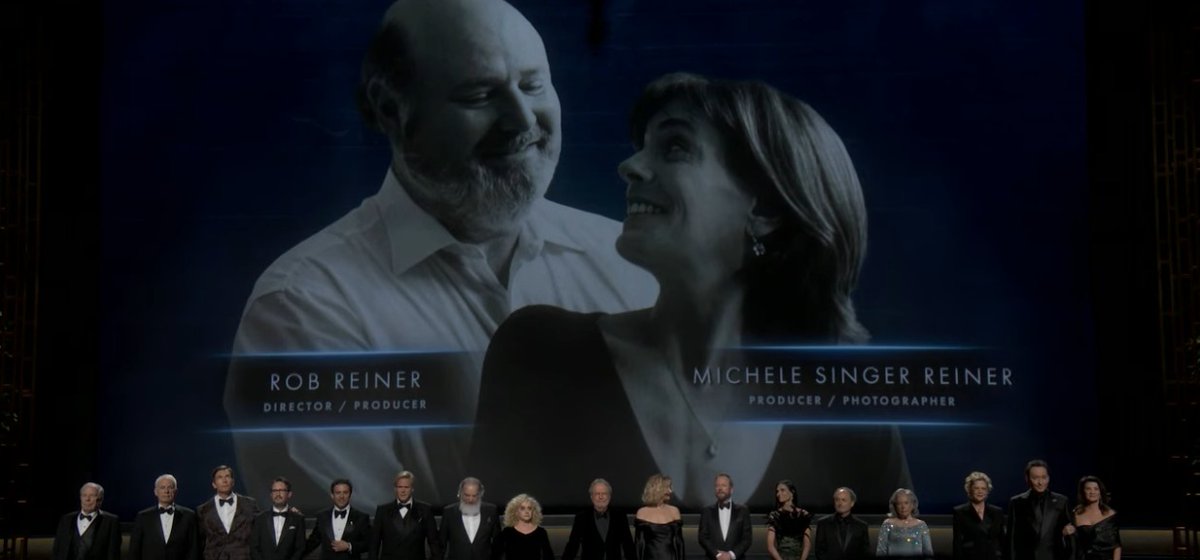 “All we can say is, ‘Buddy, what fun we had storming the castle’.” - Billy Crystal closes his tribute to Rob and Michelle Reiner.