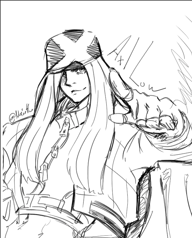 Noriatto's tweet photo. Axl Sketch https://t.co/5Ylof2ipMQ