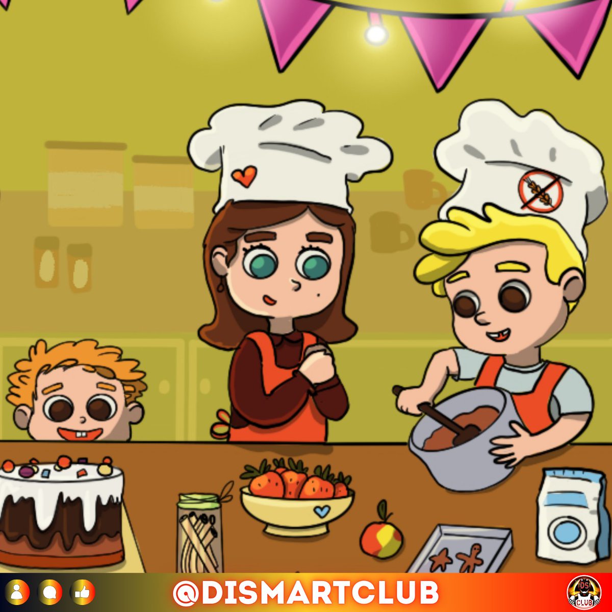 DiSmartCLUB's tweet photo. 🎨 Creators of DiSMART CLUB
Today we’re sharing artworks by our designer Maria.
Her illustrations create small worlds filled with characters, atmosphere, and stories.
We’re proud to have such creative people in our community. Thank you for being part of DiSMART CLUB
#art #discord https://t.co/ysPH10Mf3c
