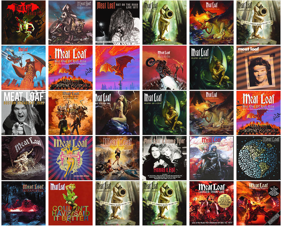 Now I'm curious if I have all of the Meatloaf albums. 
God those were great painted fantasy album covers.