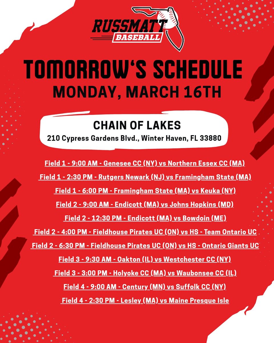 RussMatt Baseball tweet media