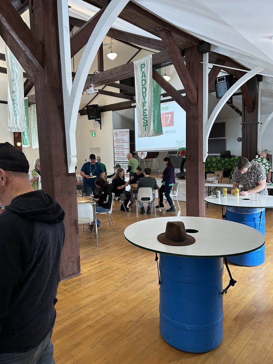 Happy to attend the Annual Paddyfest Crokinole Tournament today at the Kin Station in Listowel! Lots of fun had by all!