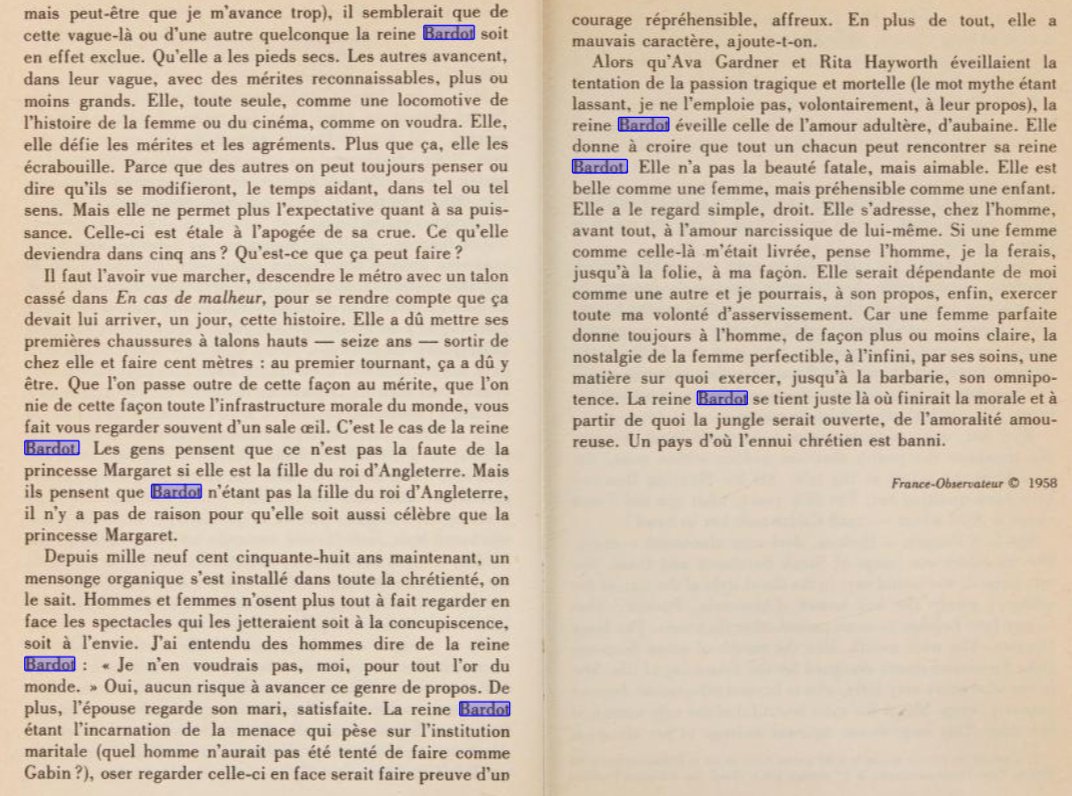Brigitte Bardot foi ignorada no in memorian dos Oscars.
Mas Marguerite Duras escreveu sobre ela, e poucos poderiam se gabar de uma coisa dessas.