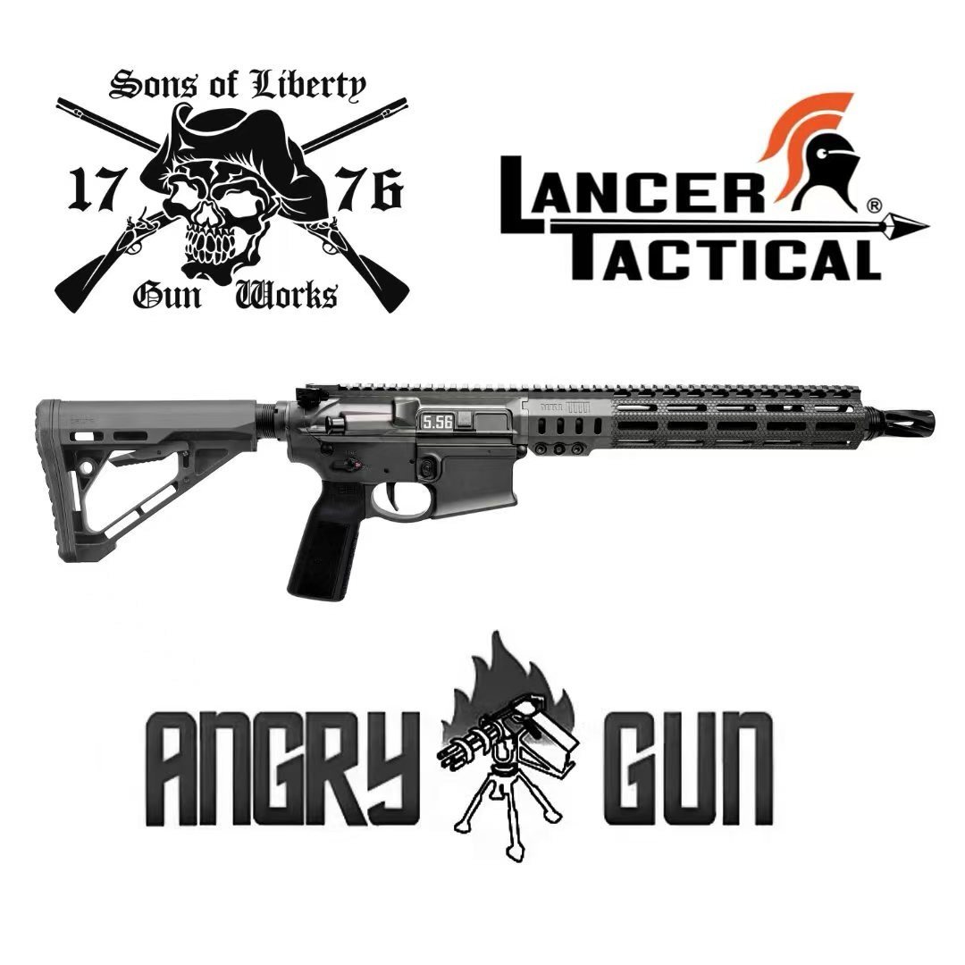 Angry Gunは、この度大変嬉しく、正式にエキサイティングなコラボレーションプロジェクトを発表いたします。

Sons of Liberty Gun Works (SOLGW) と Lancer Tactical が手を組み、  
全新 SOLGW MK1 GBBR を共同でリリースいたします。

SOLGW MK1ライフルは2025年に米軍SOCOMに選定され、  
Combat
