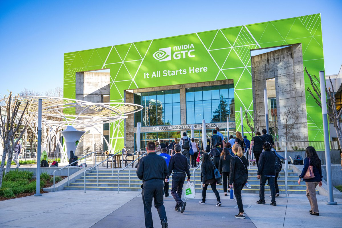 NVIDIA GTC 2026 현장 분위기를 담은 이미지