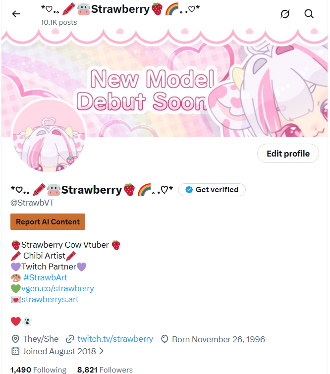 *♡.｡🖍🐮Strawberry🍓🌈｡.♡* tweet media