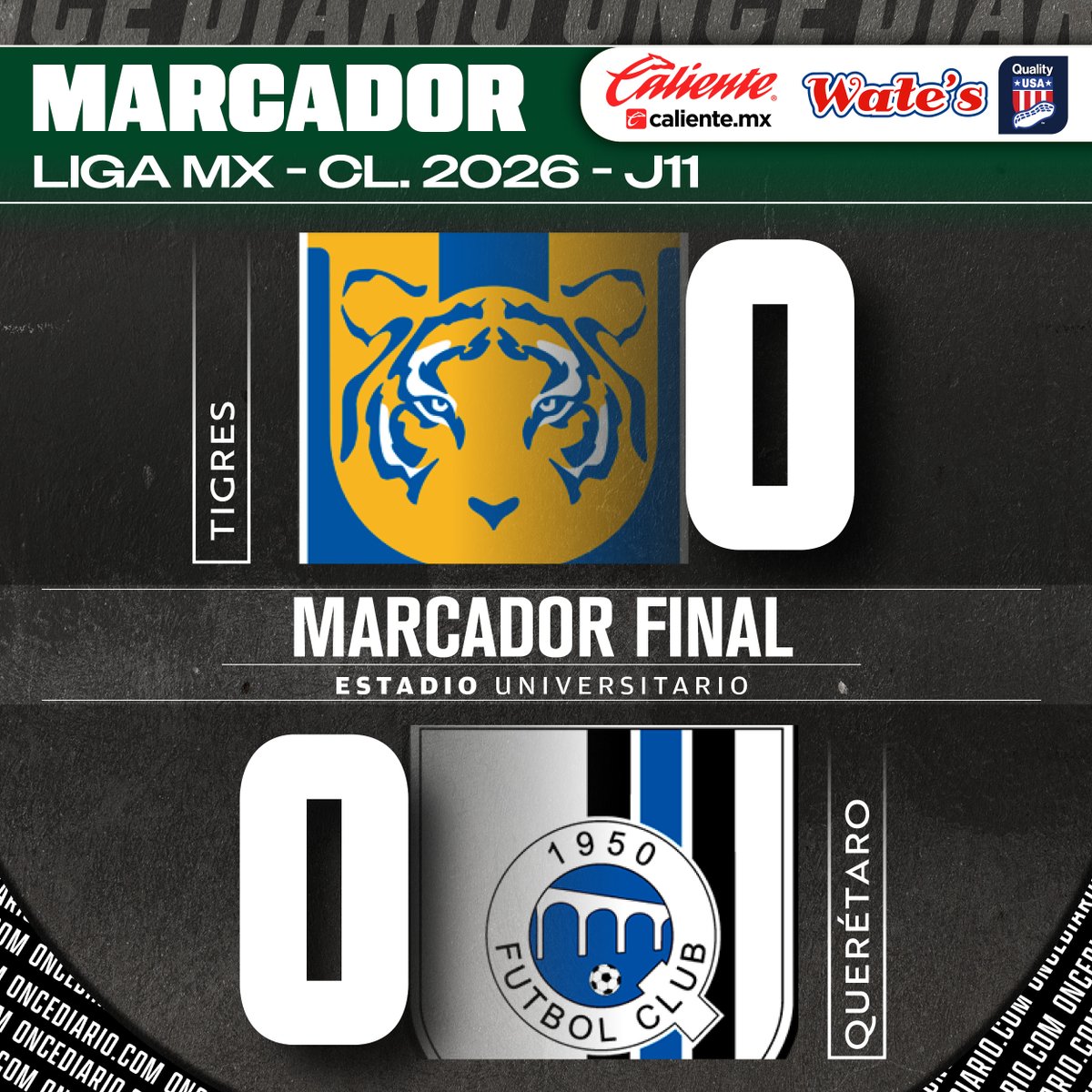 #LigaMX | JORNADA 11 | TIGRES IGUALÓ CON QUERÉTARO 🐯 Los felinos fueron ...