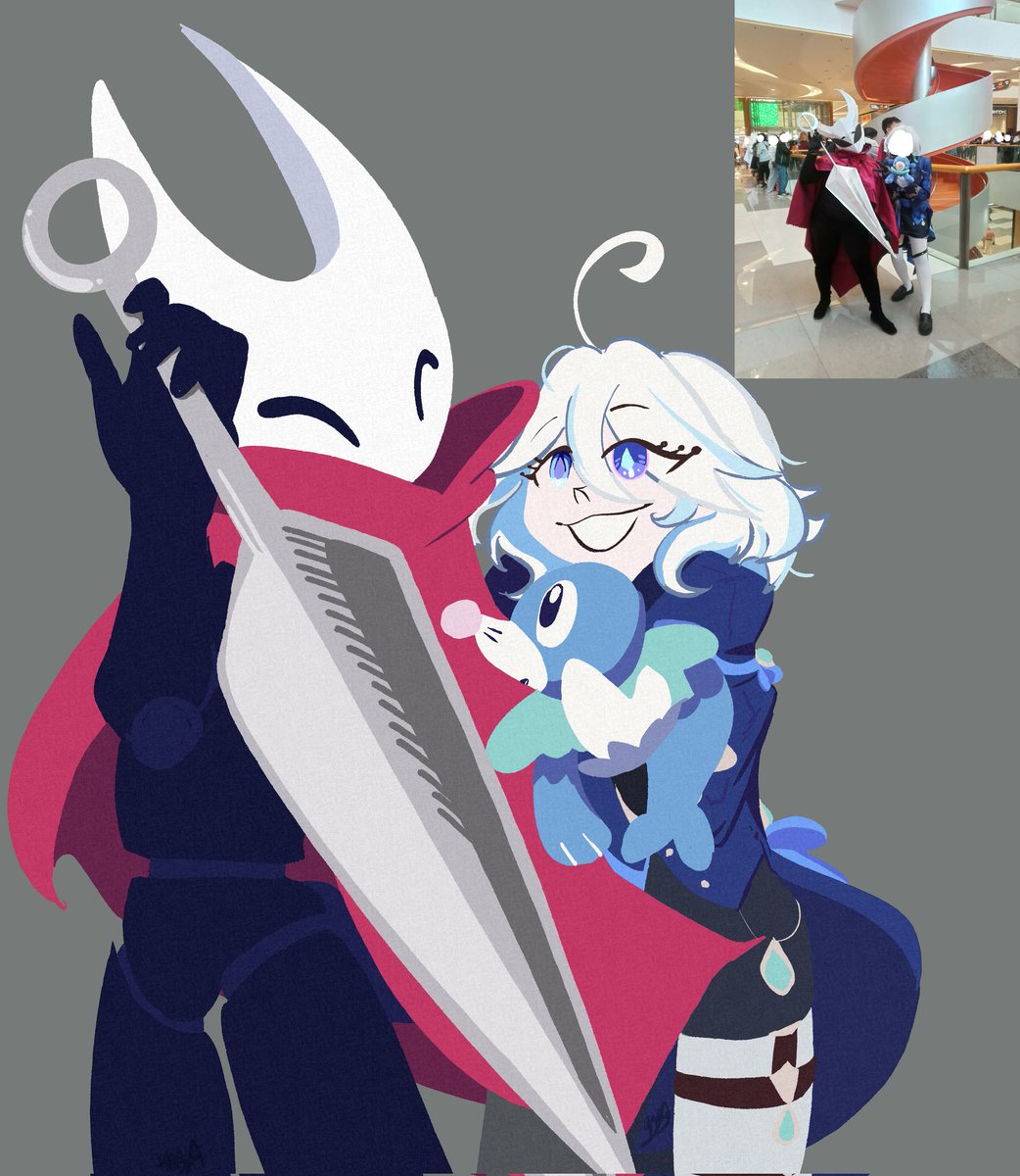 Meet a hornet during otakufest!!

#SilkSong #silksongfanart #genshin #furina #otakufest