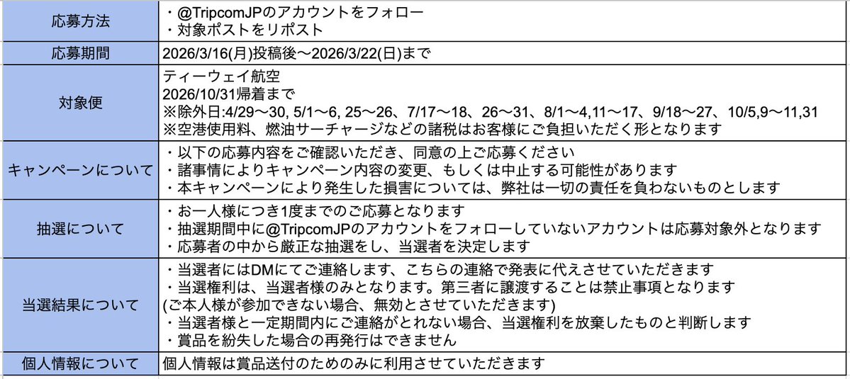Trip.com JP tweet media