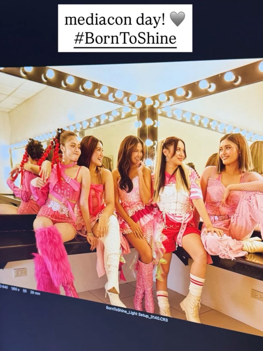 Malapit na natin silang makilala! #BornToShine 

See you sa Mediacon girls ✨ 

📸 gaeamischa_official igstory
#Zephanie #OliveMay #NayaAmbi #GaeaMischa #MitziJosh