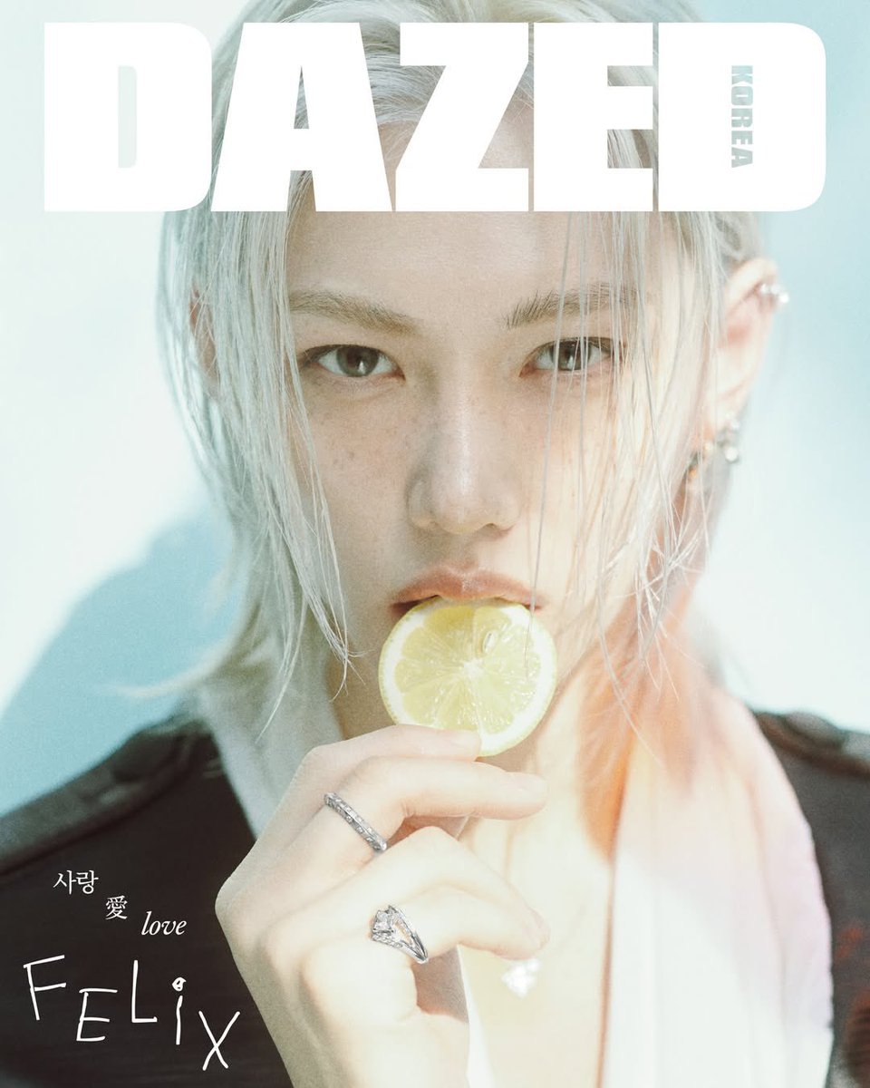 spearhyunnie's tweet photo. FELIX x LOUIS VUITTON FOR DAZED KOREA APRIL COVER ISSUE! https://t.co/80KvqdLXdc