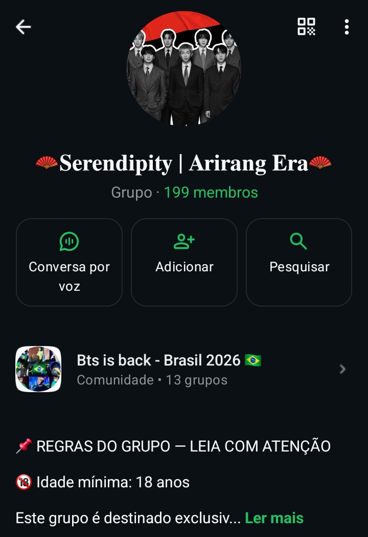 Alguém quer in no meu grupinho de armys para fazermos stream juntos ?

#bts #army #arirang