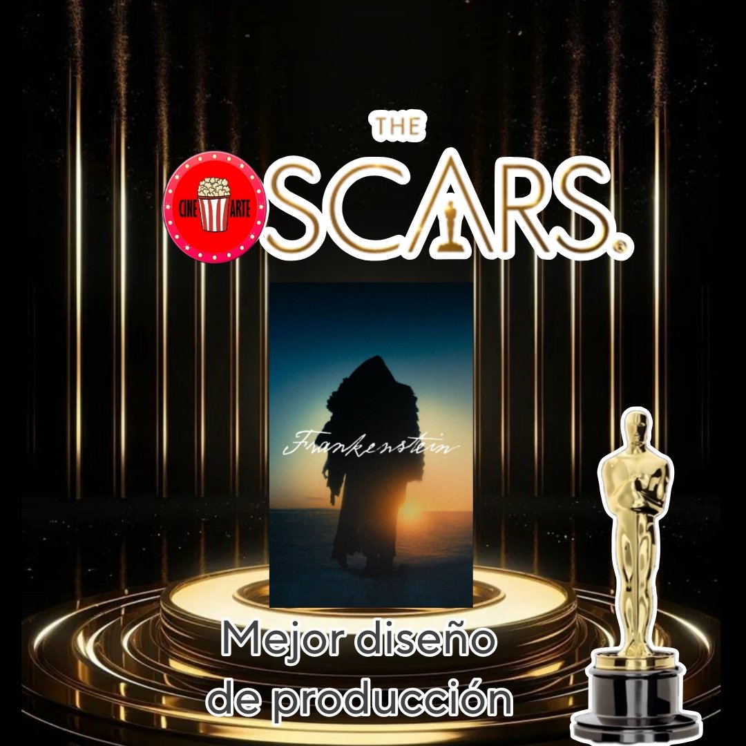 ArteeCinne's tweet photo. Alerta de #oscar. #frankestein   se embolsa el 3ro de la noche https://t.co/lWABBW8XPa