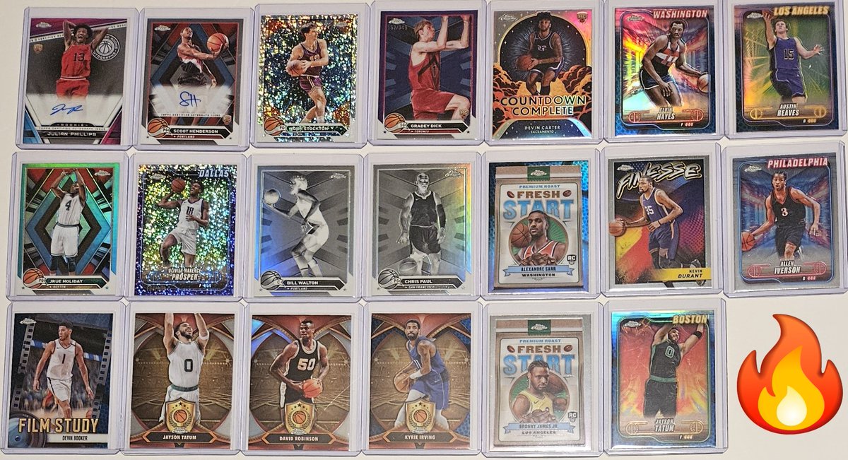 3bangerbreaks's tweet image. #Hits from the #Topps #Chrome #Basketball #PYT + #Random #Team #Mixer #Box #Break 

#TBBCrew #NBA #TBBReposts #TBBBreakCredit #TBBPoints #tradingcards #thehobby