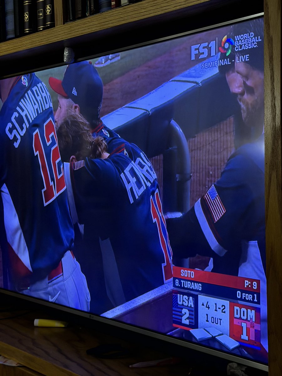 nunca me había cogido el béisbol tan serio como hoy