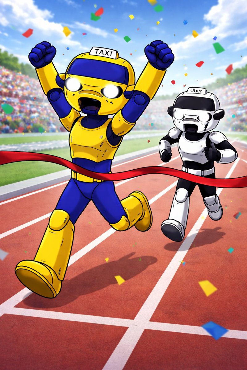 _taximeme's tweet image. $TAXI wins Uber in a race 💪
Join the winning team today 🚀

#memecoinseason #memecoin1000x #ethereum