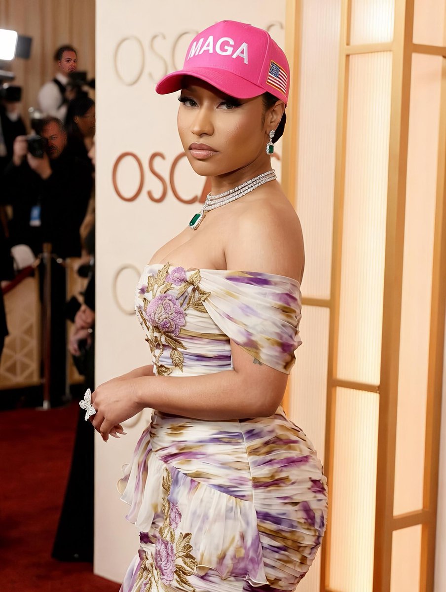 Pink Barbie at the Oscars