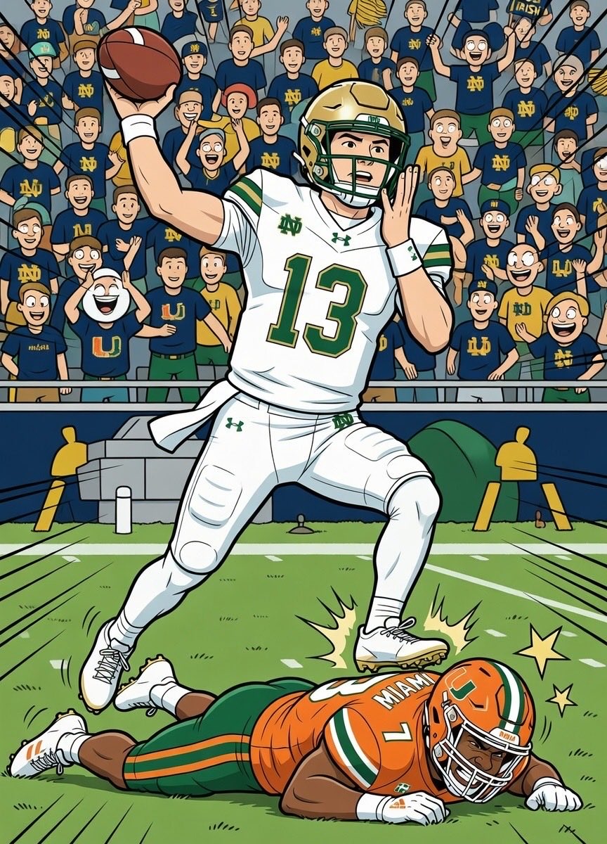 Biased Notre Dame Fan tweet media