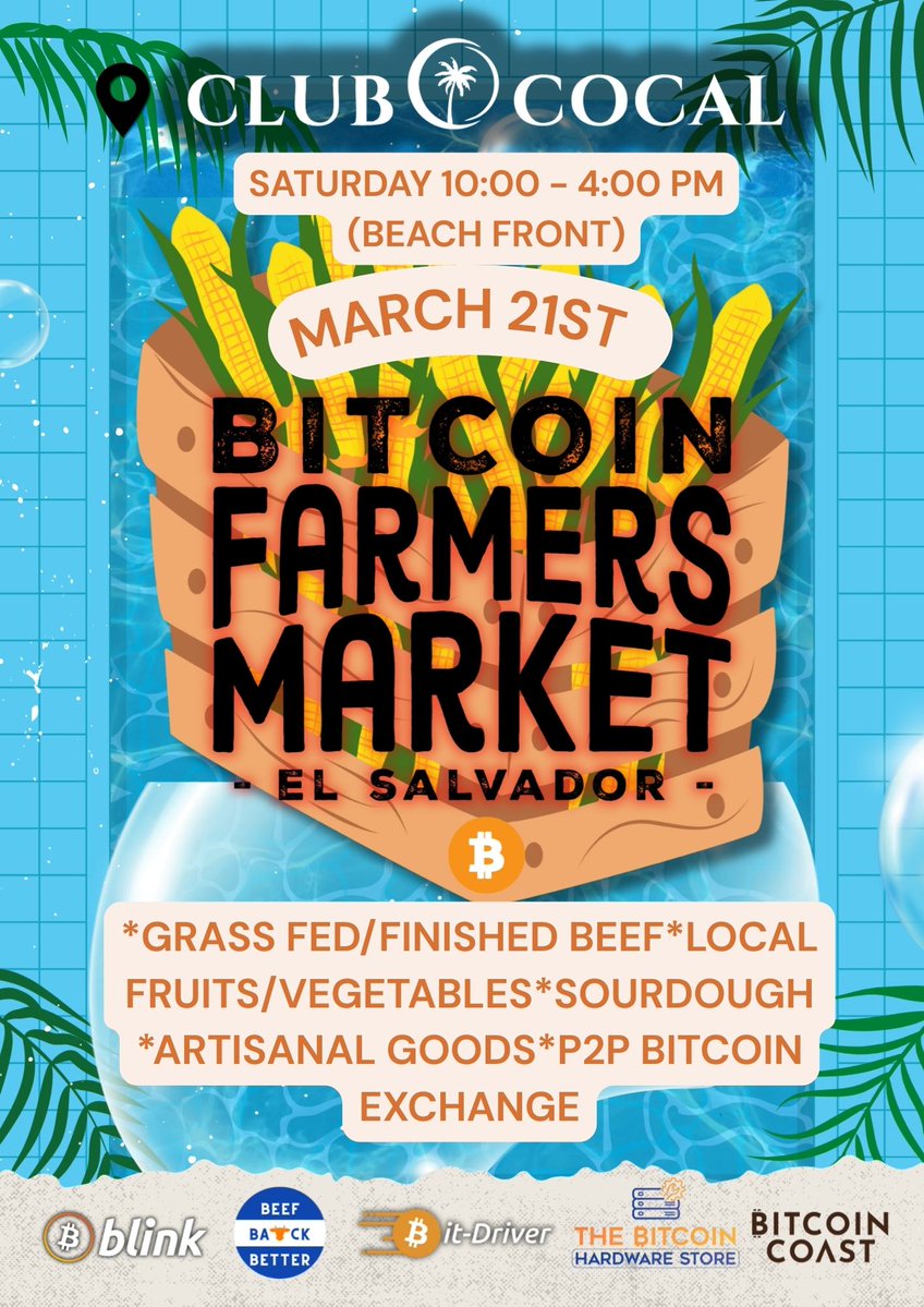 Bitcoin Farmers Market tweet media