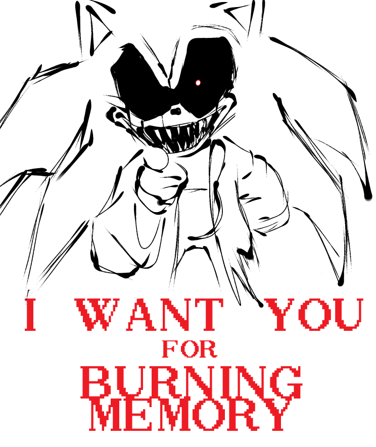 Sonic.exe: Burning memory tweet media