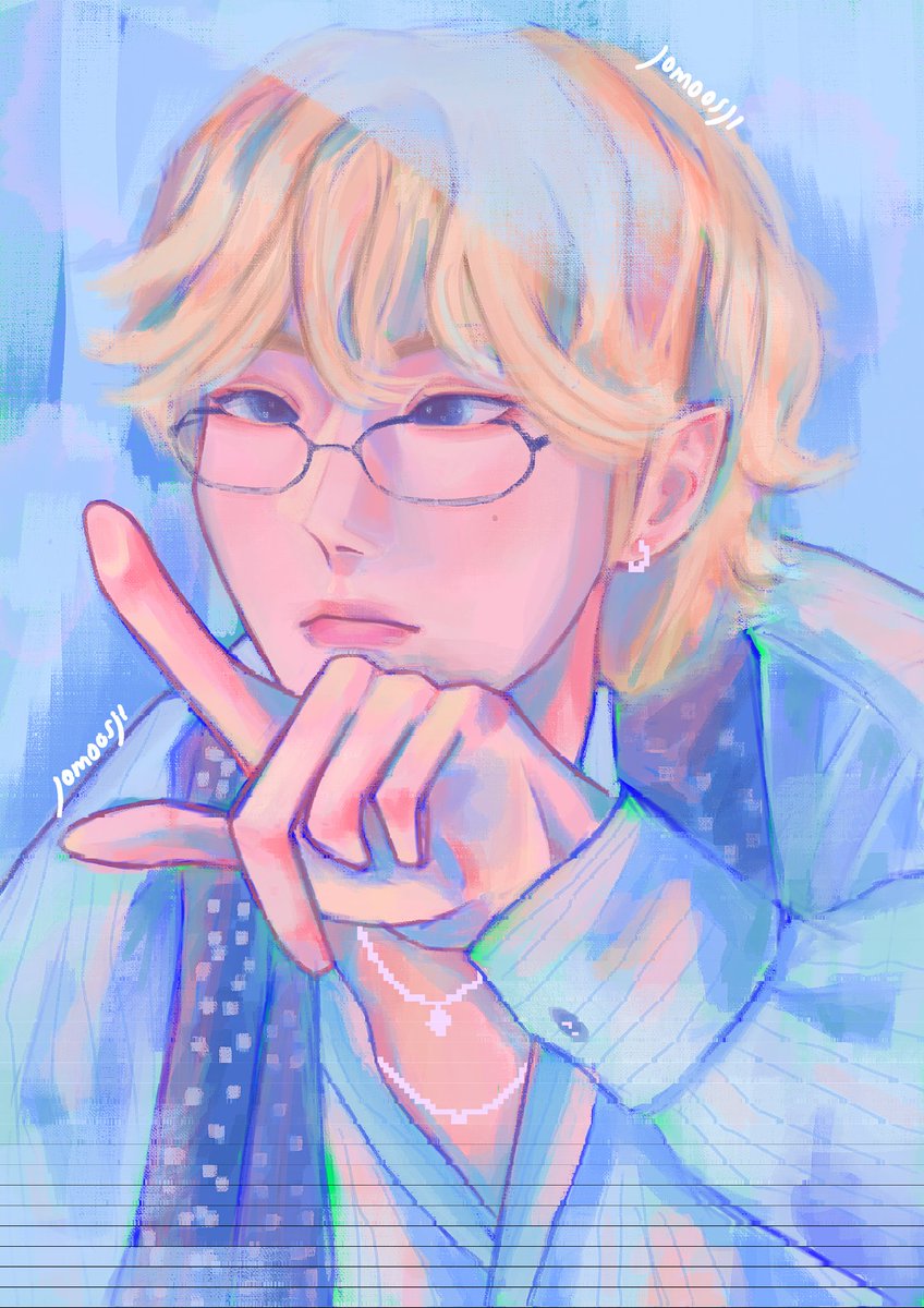 some of my bts fanarts with zero ai