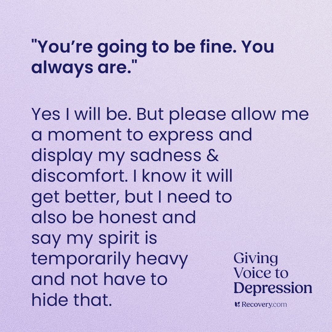 Giving Voice to Depression 🎙 Podcast tweet media