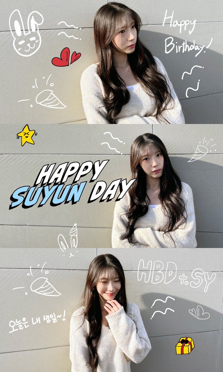 RocketPunch's tweet image. [🎂] HAPPY SUYUN DAY🐰

수윤이의 생일을 축하합니다 🖤

#RocketPunch #로켓펀치 #RCPC
#수윤 #SuYun