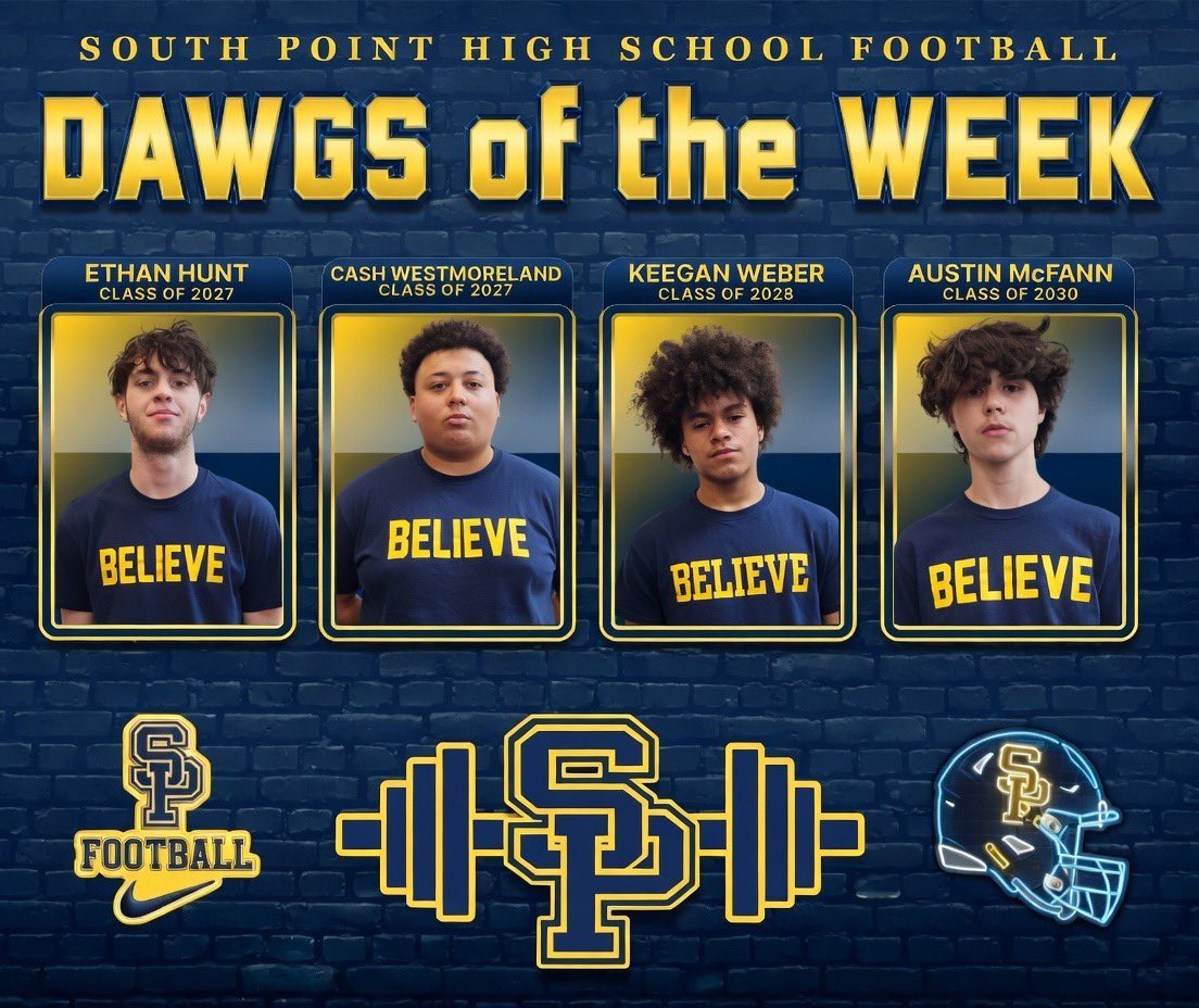 South Point High School Football tweet media